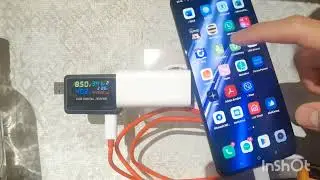 Тест зарядки SuperVOOC 160w ( Подделка ) с АлиЭкспресс