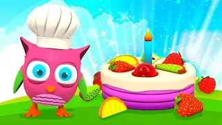 Learn colors & numbers with Hop Hop. A toy cake sorter! Watch and play cartoons for kids.
