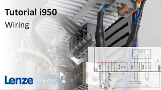 Lenze i950 servo inverter: Wiring
