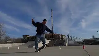 Russ Howell insane freestyle run at 72 years old