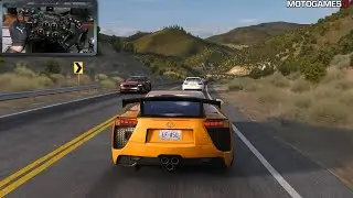 Assetto Corsa - Lexus LFA Nurburgring Package at LA Canyons | Moza DD R9 Gameplay