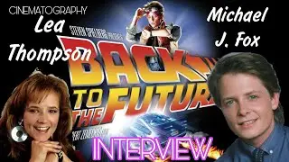 Back to the Future Michael J. Fox And Lea Thompson One Rare Interview Footage Video