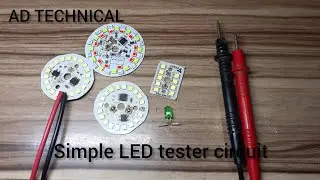 How to make universal led tester |LED tester life hack #viral #youtubevideos