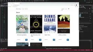 #3 BookStore Webbshop | Scaffold Identity using existing DbContext | ASP.NET Core MVC Projekt
