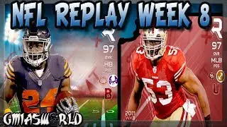MADDEN 18 NFL Replay Players W8 - 97 OVR JORDAN HOWARD NAVARRO BOWMAN Madden NFL 18