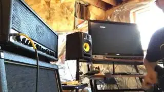 Testing out the new Marshall 1960a Cab w/ 6505+