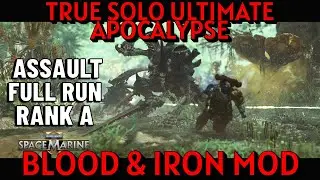 True Solo ULTIMATE APOCALYPSE - full run | Rank A | Decapitation | Assault | Blood & Iron(vanilla)