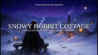 Snowy Hobbit Cottage &mdash; Medieval Fantasy Ambience for Sleep, Focus & Deep Rest