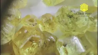 New Produced Yellow Hpht Rough Diamonds Manufacturer 2-8ct Synthetic Rough AB Uncut Diamond