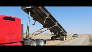 1992 Lufkin end dump trailer for sale | no-reserve Internet auction April 6, 2017