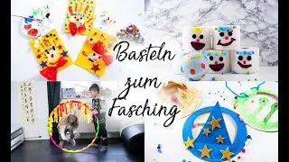Basteln zum Fasching mit Kindern: einfache Bastel- und Spielideen -