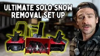 This Snow Removal Setup Makes Solo Work a Breeze | SMALL RESIDENTIAL PROPERTIES