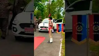 Ncc group commander visit combined annual training camp || NCC group commander visit #nccshorts