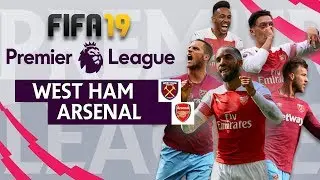 West Ham vs Arsenal | FIFA 19 Premier League Gameweek 22 Highlights