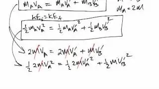 Conservation of Momentum and Kinetic Energy phy12-mom6
