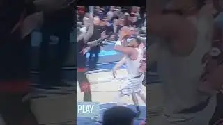 Brunson feeds KAT #knicks #allstars #bulls #layup