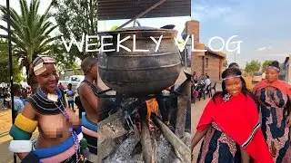 WEEKLY VLOG || UMHLUBULO KWANTULI KOJIM