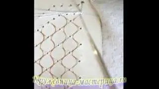 Выполнение новоладожской решетки.
