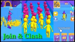 Join Clash 3D game video-1 How to play #GameZonn #Mobilegame #Mobilevideorecording