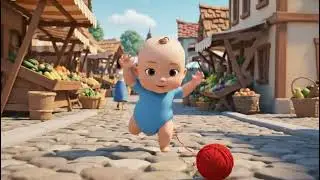 Little Loop 🤞#baby #cartoon #kidsvideo #cartoonforkids #fun