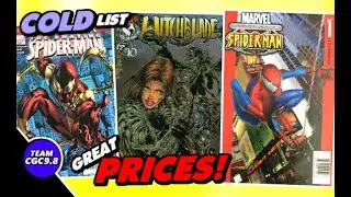 Top 10 COLDEST CGC 9.8s On The Market -- COLD Comic Books At FAIR Prices