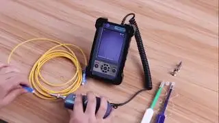 How to use  Fiber Optic Video Inspection TIP 600V Fiber Optic Scope 400x Fiber Insception Scope