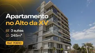 Apartamento no Alto da XV com 3 su&iacute;tes - Ed. Soleil - JOTA8 Im&oacute;veis