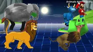 WILD ANIMALS GO CRAZY IN 3D RACING CHAOS!1 Part 260
