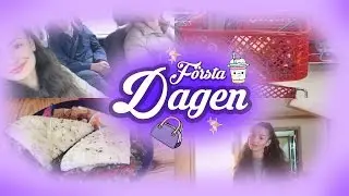 ♡Första dagen efter flytten | Saschas vlogs♡