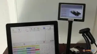 KIS mit Glancetron ST-70 Kundendisplay