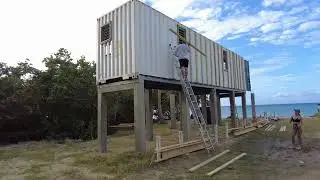 Off-grid Beachfront Tiny Caribbean Home on Stilt St Croix USVI S2E4