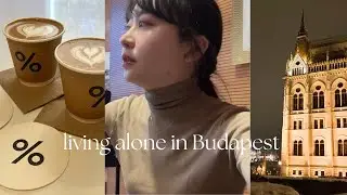 VLOG 🇭🇺 a week in my life 🧸🎀 ブダペストに暮らす日本人大学院生の生産的な1週間 🖇️📁 毎日の食事 | 練習 | ドナウ川の流氷 | カフェ | ハンガリー留学日記