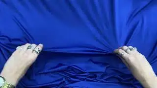Lightweight Shiny Spandex- Sapphire #14530