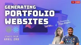 Let&rsquo;s build a Portfolio Generator | Trailer | Praveen Kumar Purushothaman | Manju Bhagtani