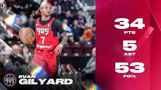 Evan Gilyard Erupts For 34 PTS In Win Over Windy City