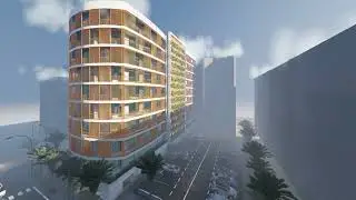 Low Embodied Energy mixed use, Mid-Rise Apartment building