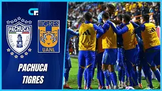 ✅ TIGRES VENCI&Oacute; 2-1 a un PACHUCA con 9 JUGADORES por la LIGA MX