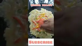 Making vegetable loaded omlet 🥚🍳#shorts #ytshorts #viral #recipe