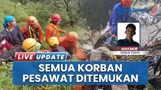 Update Pencarian Korban Pesawat ATR 42-500, Seluruh Jasad Penumpang Ditemukan