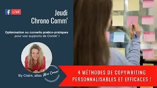 4 m&eacute;thodes de copywriting personnalisables et efficaces !