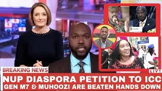 Breaking News!US Chapter yegase Bobi Wine!M7 ne Muhoozi Batwaliddwa mu international criminal Court!
