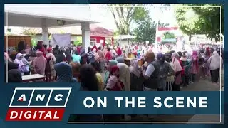 LOOK: Indonesians queue for subsidized rice as prices soar amid drought, limited global supply | ANC