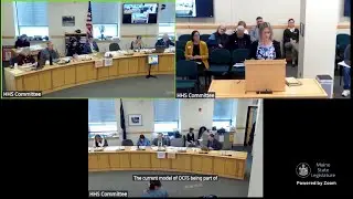 State of Maine hearing to create Dept of Child & Family Services