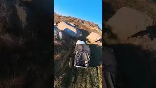 jeep crawling in local rocks, testing insta 360x3. #insta360 #jeep #toyota