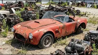 (ASMR Car Restoration) Found a Legendary Shelby Cobra 427 in a Scrapyard! Full Restoration