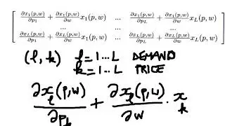 Lab 1.12 Compensated Law of Demand and Slutsky Matrix