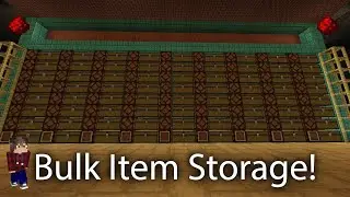 Bulk Item Sorter Storage Silos! Minecraft 1.17 Survival Let's Play Episode 31