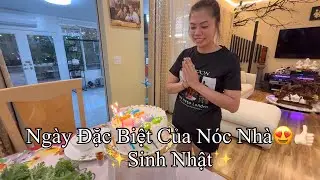 Làm Tiệc Sinh Nhật Nhỏ Cho Nóc Nhà Em 23-8😍👍🏻🎂🌹❤️🥃🥃 #triduongfamily