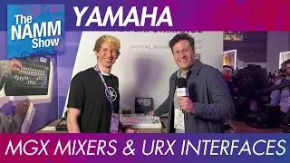 Yamaha Highlights MGX Mixers & URX Interfaces | NAMM 2026