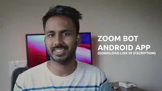 Zoom bot android app now schedule your Zoom meetings